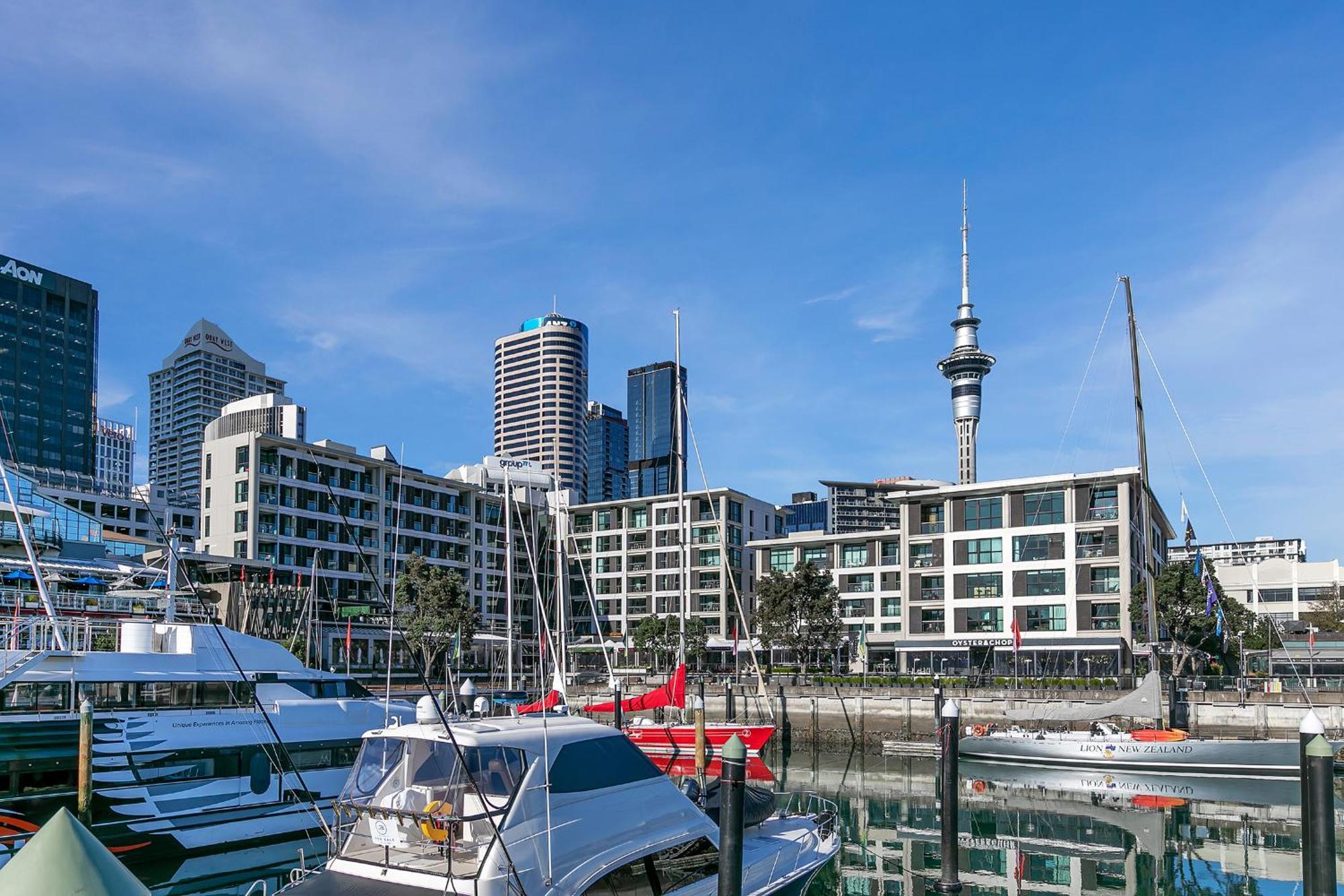 Sophisticated Spacious Apt W Stunning Harbour View أوكلاند المظهر الخارجي الصورة