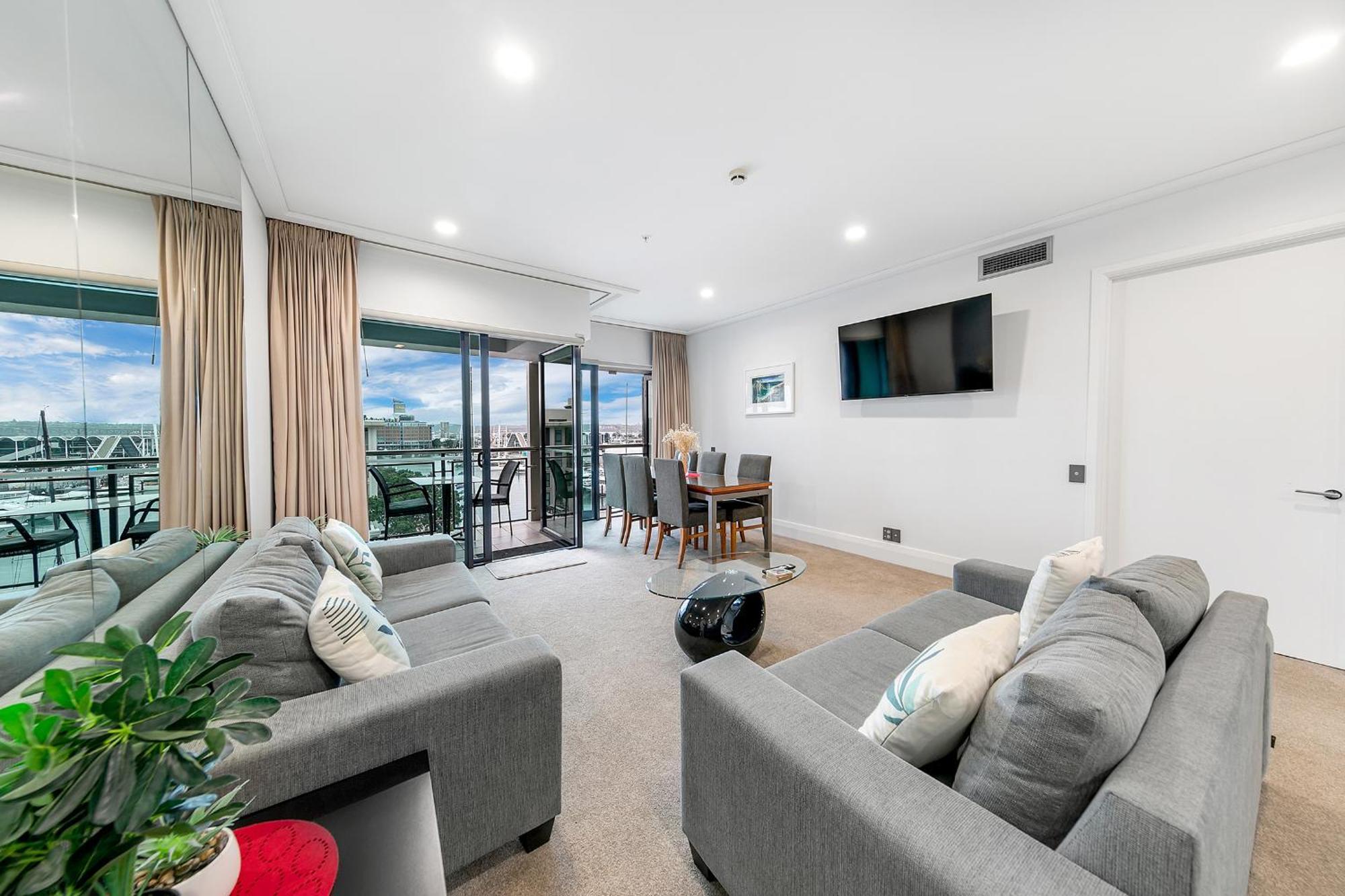 Sophisticated Spacious Apt W Stunning Harbour View أوكلاند المظهر الخارجي الصورة